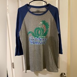 Busch Gardens Loch Ness Monster Raglan Tee